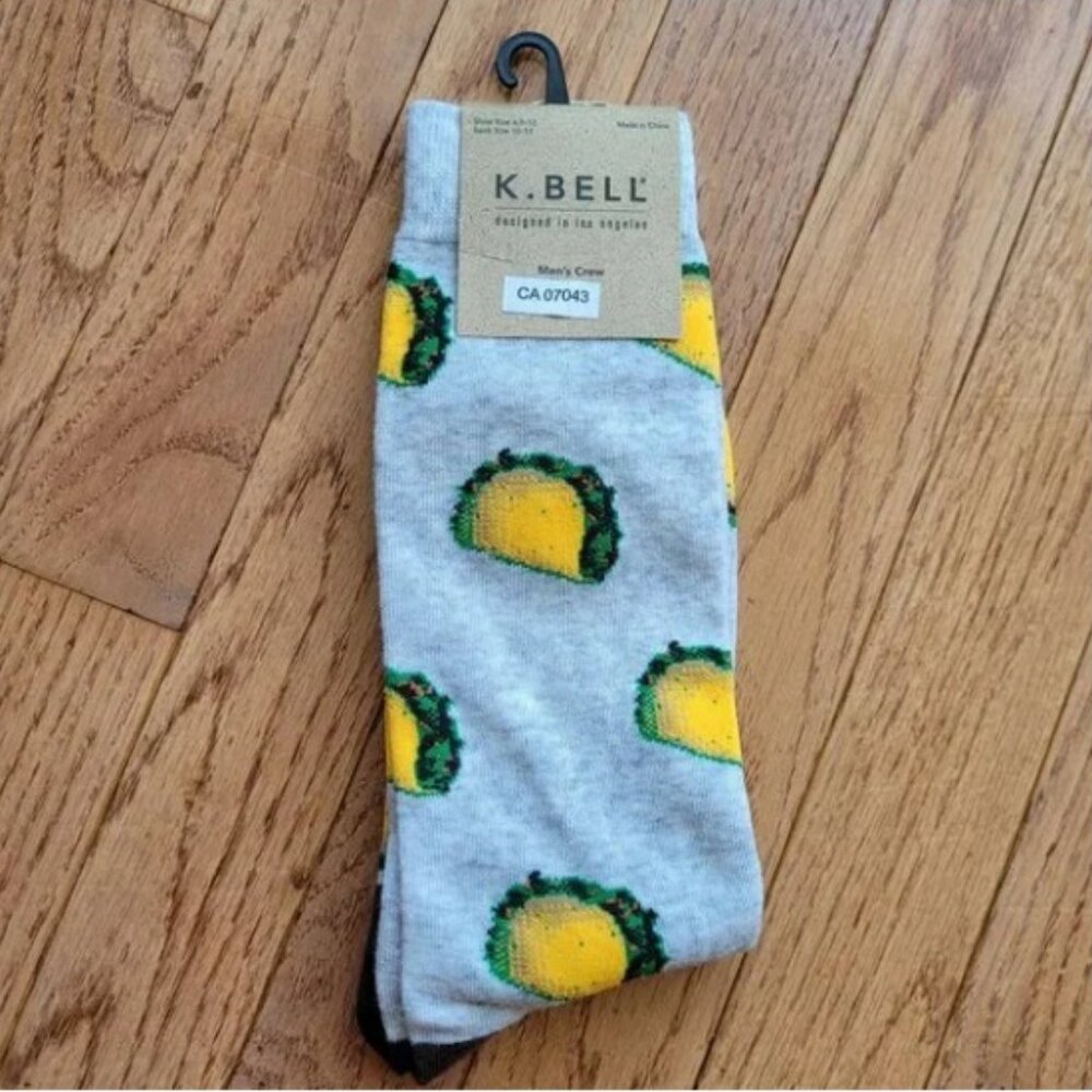 NWT Taco Socks Adult Size 10 - 13
